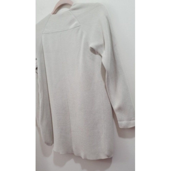 Eileen Fisher Silk Organic Cotton Open Cardigan/Jacket Size S - Picture 5 of 9